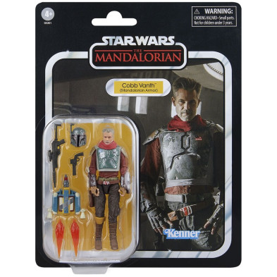 Figura Cobb Vanth Mandalorian Armor The Mandalorian Star Wars 9,5cm